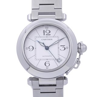 カルティエ(Cartier)のカルティエ Cartier パシャ C W31074M7 Cartier Pasha  自動巻き 腕時計 メンズ・ユニセックス 白(腕時計(アナログ))