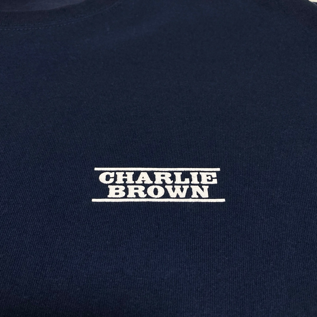 FREAK'S STORE(フリークスストア)のフリークスストア チャーリーブラウン Tシャツ PEANUTS クルーネック 紺 メンズのトップス(Tシャツ/カットソー(半袖/袖なし))の商品写真