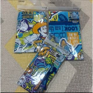 トイストーリー(トイ・ストーリー)の新品未使用 Skater 巾着  ランチクロス コップ袋 3点 セット(弁当用品)
