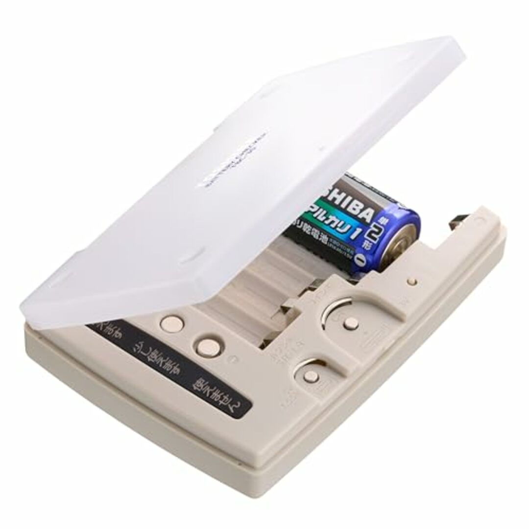 東芝(TOSHIBA) バッテリーチェッカー TBC-30(W) スマホ/家電/カメラの生活家電(その他)の商品写真