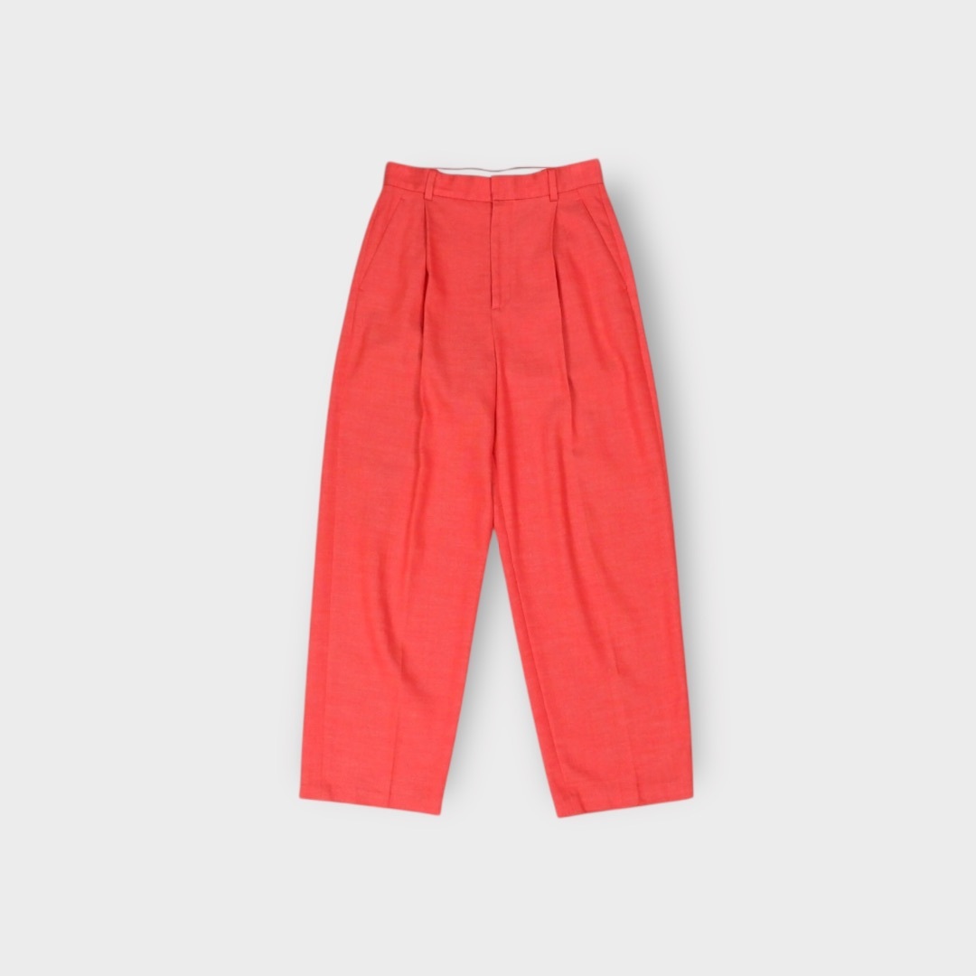 【美品】6(ROKU) OXFORD TUCK PANTS 6（ROKU） OXFORD TUCK PANTS 34 - メルカリ