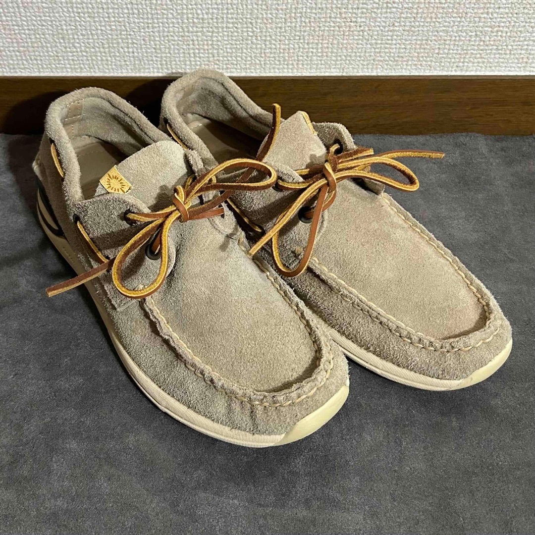 【名作】VISVIM ビズビム ヴィズヴィム デッキシューズ モカシン スエード 名作】VISVIM ビズビム ヴィズヴィム デッキシューズ モカシン