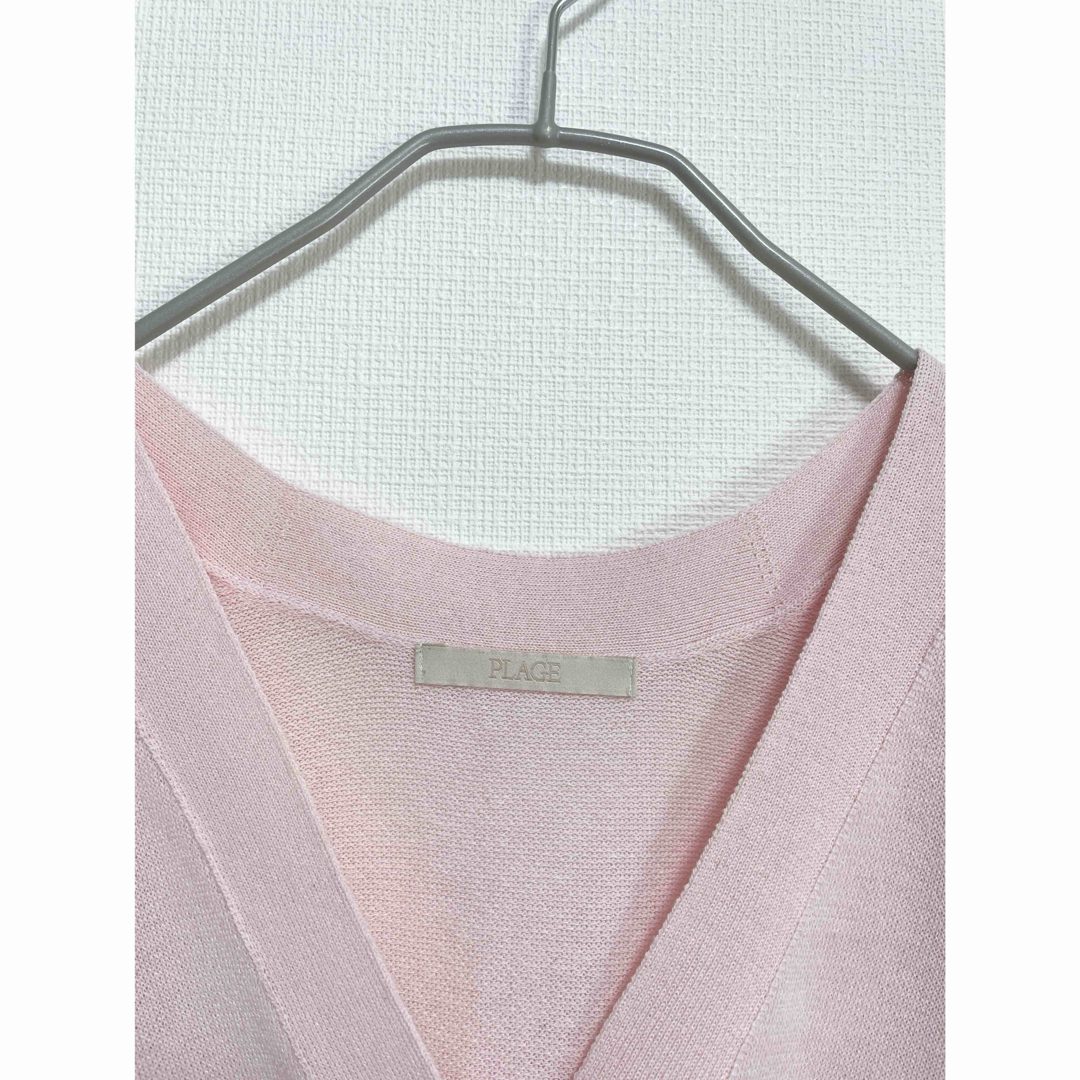 Plage(プラージュ)のplageプラージュ　sweat kn nuance カーディガン 2024SS レディースのトップス(カーディガン)の商品写真