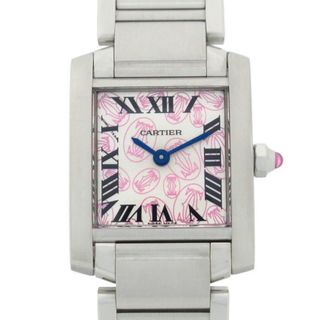 カルティエ(Cartier)のカルティエ CARTIER タンクフランセーズ SM 腕時計 時計 ステンレススチール レディース シルバー系 W51031Q3 【中古】(腕時計)