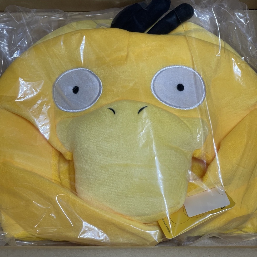 ポケモン(ポケモン)の新品未使用 コダック 被り物 ファンキャップ ポケモン ポケットモンスター 黄色 エンタメ/ホビーのおもちゃ/ぬいぐるみ(キャラクターグッズ)の商品写真