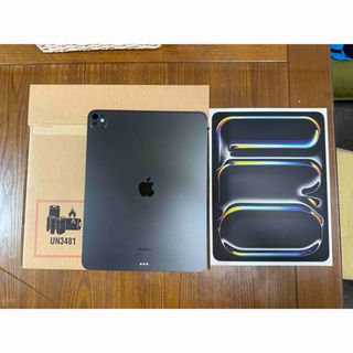iPad pro 13 256GB wifi space black M4(タブレット)