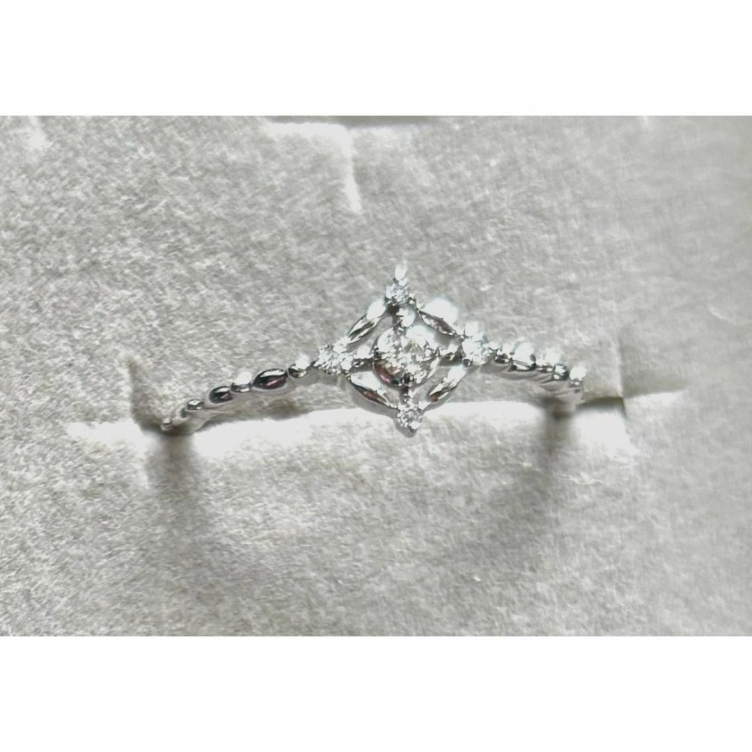 JEWELRY TSUTSUMI - お値下げしました！ツツミ　プラチナダイヤモンドリング11号　美品　中古
