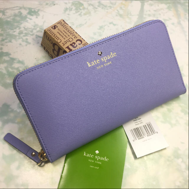 Kate Spade New York 新品 Kate Spade 長財布 ケイトスペード ジップ ラベンダー 紫の通販 By Yunny Yunny ケイトスペードニューヨークならラクマ