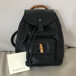 グッチ(Gucci)のGUCCI♡グッチバンブーライン リュック(リュック/バックパック)