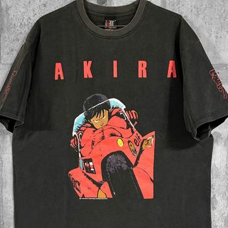 AKIRA アキラ 映画 アニメ Tシャツ 金田 鉄雄 レトロ ヴィンテージ加工(Tシャツ/カットソー(半袖/袖なし))