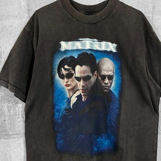 マトリックス tシャツ matrix　映画　キアヌ・リーヴス　バンドT　90s(Tシャツ/カットソー(半袖/袖なし))