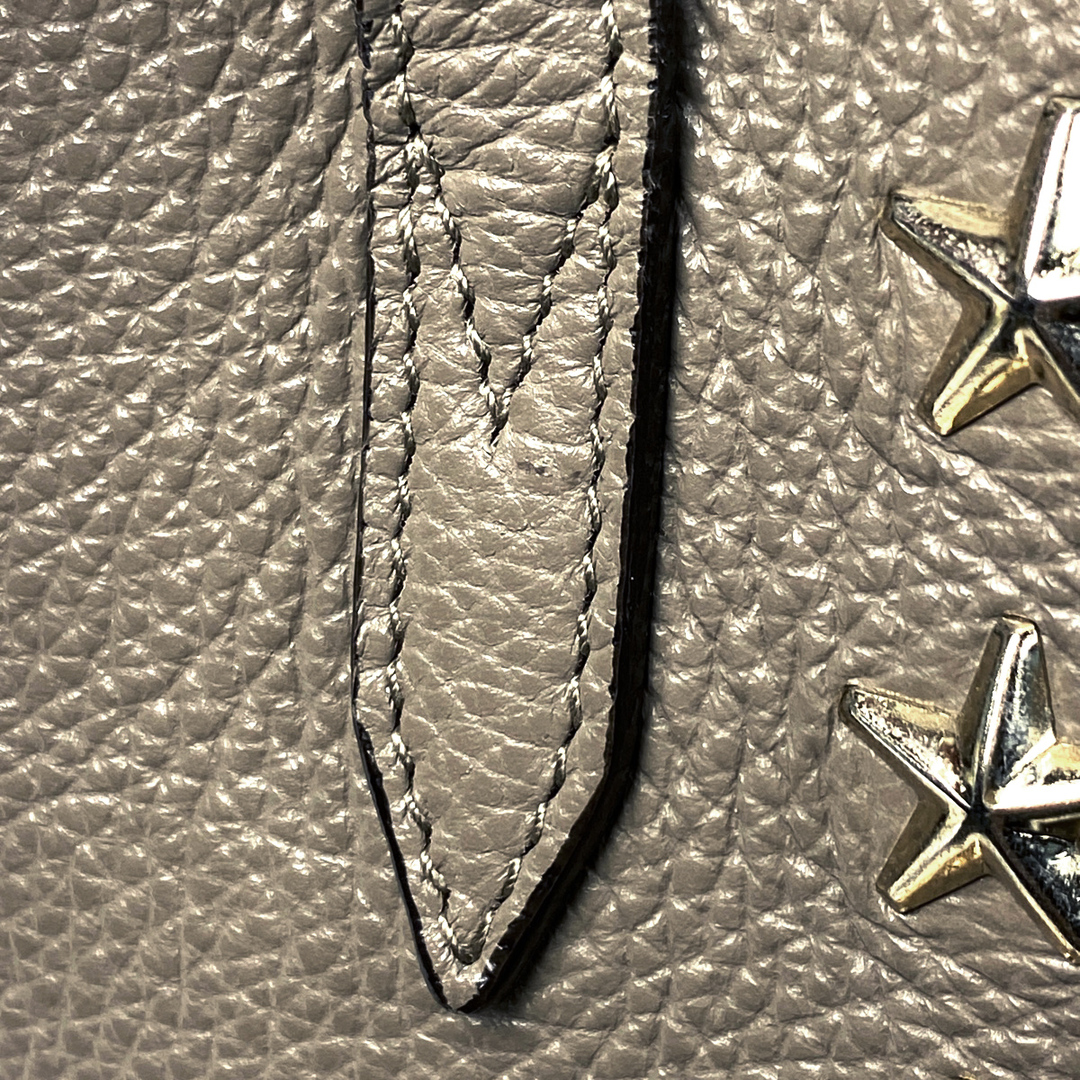JIMMY CHOO(ジミーチュウ)のジミーチュウ ロゴ ハンドバッグ レディース 【中古】 レディースのバッグ(ハンドバッグ)の商品写真