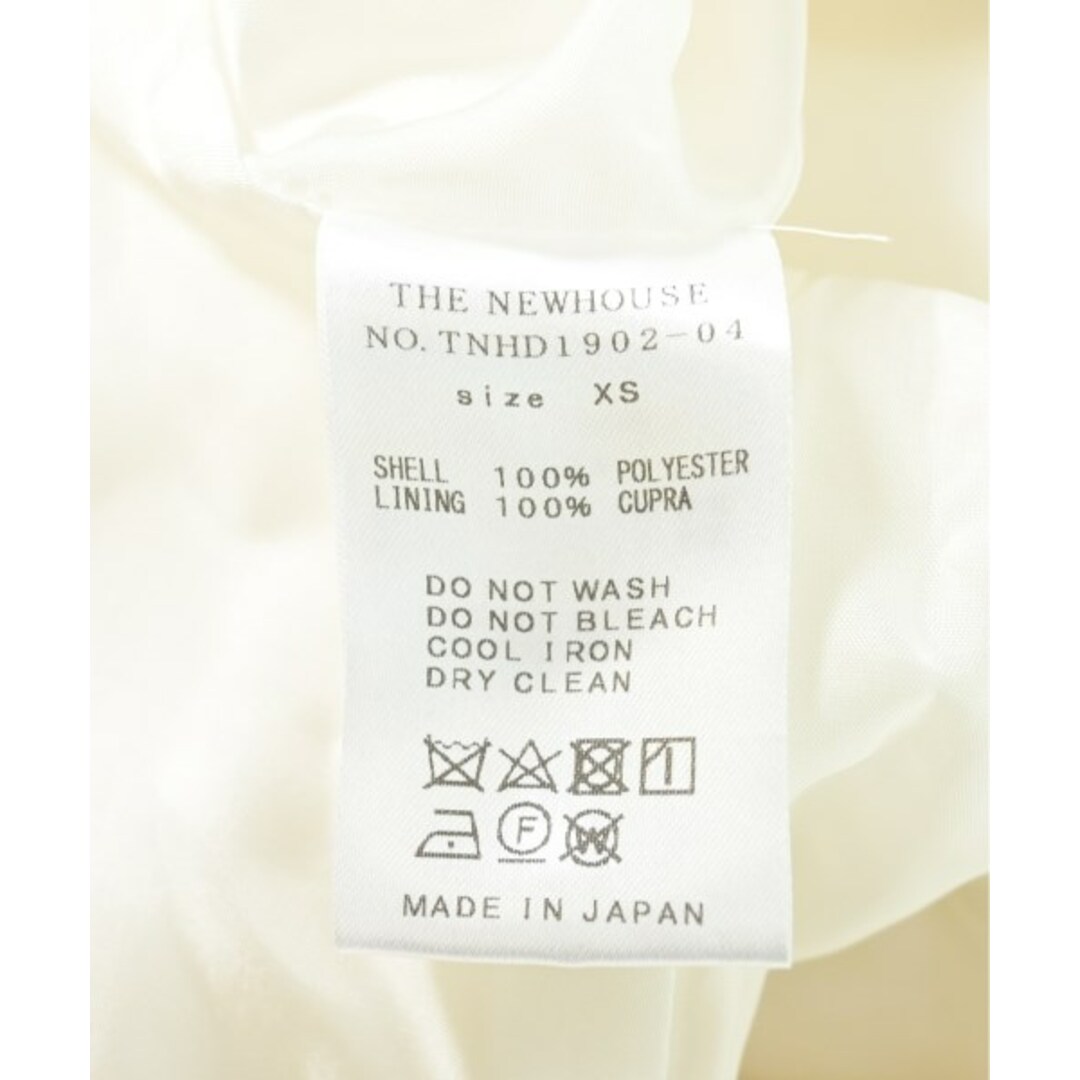 THE NEWHOUSE ザニューハウス オールインワン/サロペット XS 白 THE NEWHOUSE ザニューハウス オールインワン/サロペット XS 白