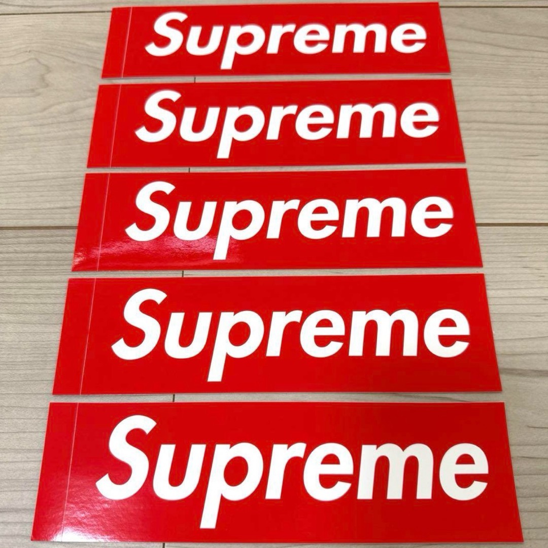 Supreme(シュプリーム)のsupreme シュプリーム ステッカー シール 5枚 スポーツ/アウトドアのスポーツ/アウトドア その他(スケートボード)の商品写真