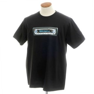 シュプリーム(Supreme)の【中古】シュプリーム Supreme 2025年春夏 Receiver Tee コットン クルーネック 半袖Ｔシャツ ブラック【サイズM】【メンズ】(Tシャツ/カットソー(半袖/袖なし))