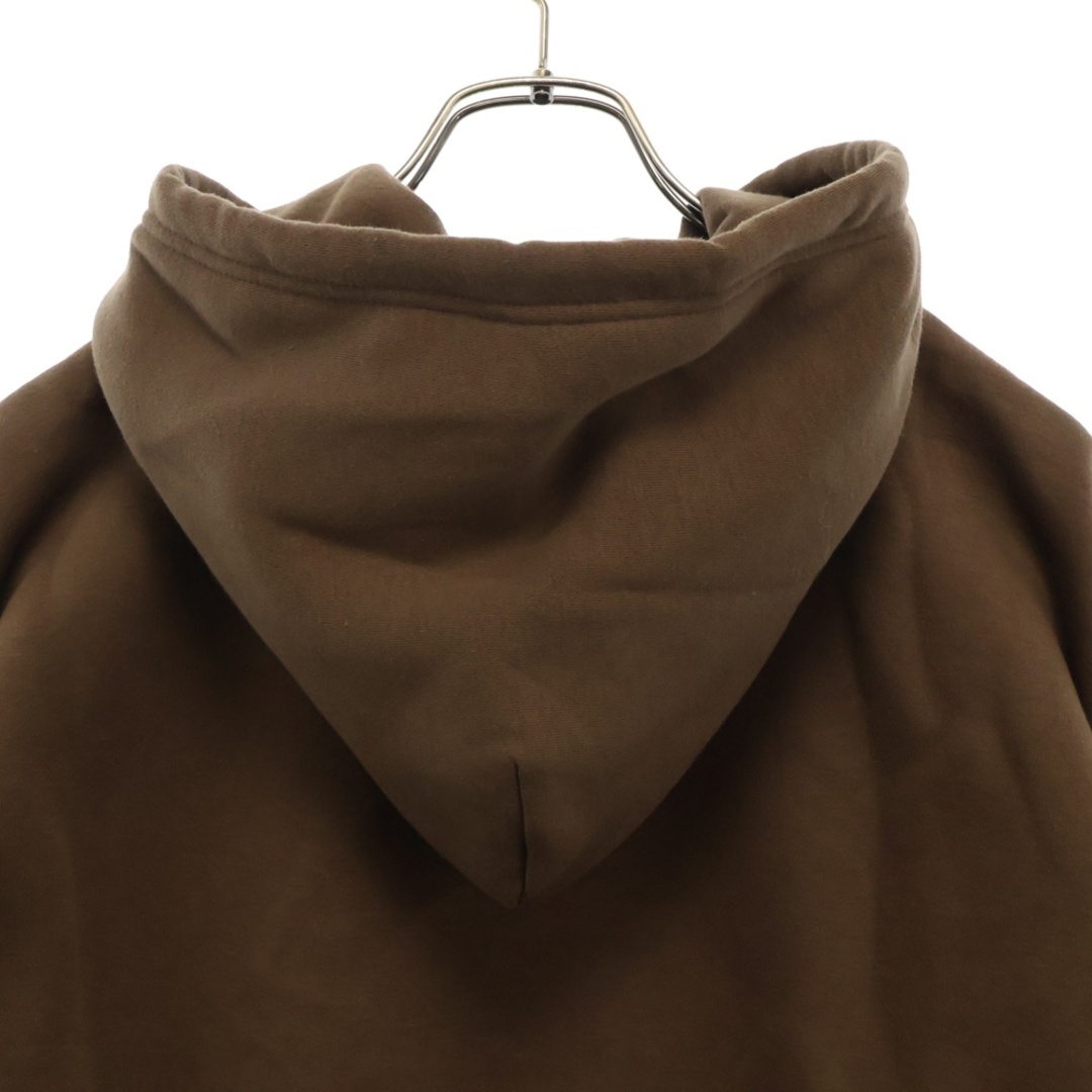 FR2 エフアールツー 6182ワッペン フーディプルオーバーパーカー FRC2254 ブラウン メンズのトップス(パーカー)の商品写真