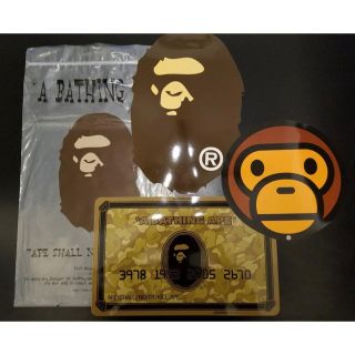 アベイシングエイプ(A BATHING APE)のA BATHING APE(ア ベイシング エイプ)NFS限定ステッカーセット(Tシャツ/カットソー(半袖/袖なし))