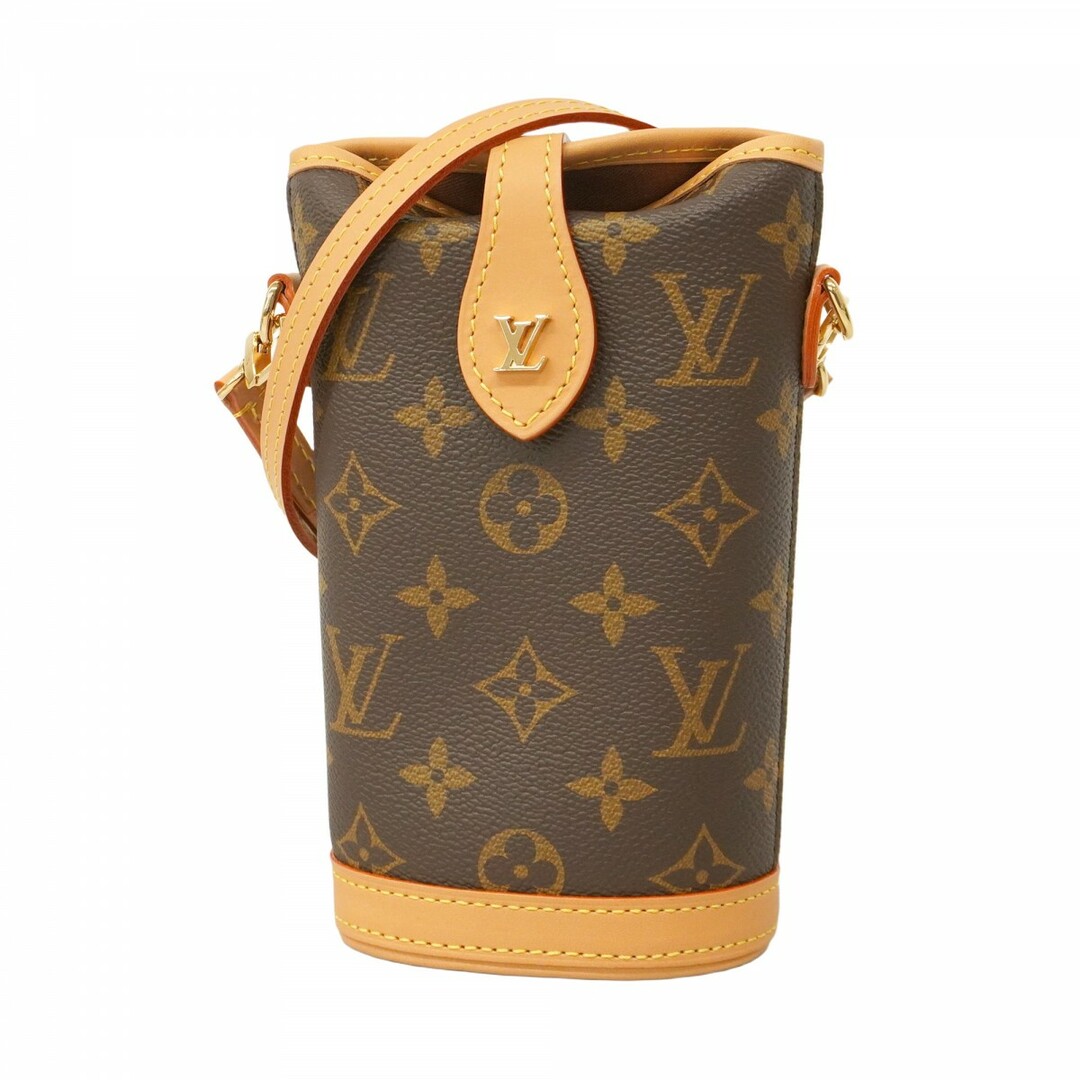 LOUIS VUITTON - 【5ec2440-b】ルイヴィトン ショルダーバッグ モノグラム フォールドミーポーチ M80874 ブラウン【中古】レディース