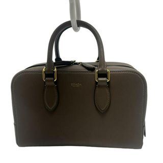 COACH - COACH(コーチ) ハンドバッグ バワリー サッチェル 24 CY918 ダークストーン(ダークブラウン) レザー