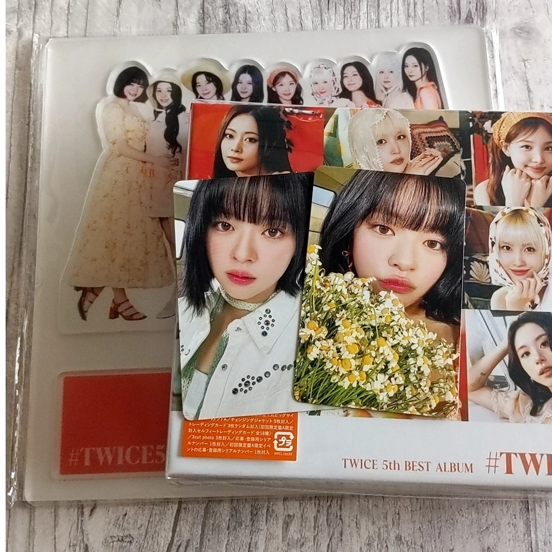 Waste(twice)(ウェストトゥワイス)のTWICE #TWICE5 初回A盤(開封済) エンタメ/ホビーのCD(K-POP/アジア)の商品写真