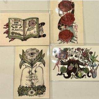 ヒグチユウコ(ヒグチユウコ)のボリス雑貨店The World of Plants ポストカード(印刷物)