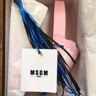 エムエスジイエム(MSGM)のMSGM サンダル 2017SS ピンク(サンダル)