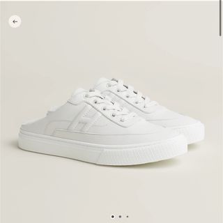 エルメス(HERMES)のエルメス HERMES スニーカー キープ 38 白 ホワイト 2025(スニーカー)
