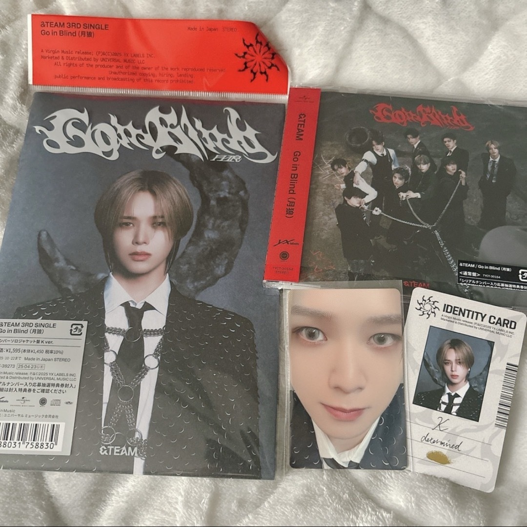 &TEAM(エンティーム)の&TEAM Go in Blind (月狼) K エンタメ/ホビーのCD(K-POP/アジア)の商品写真