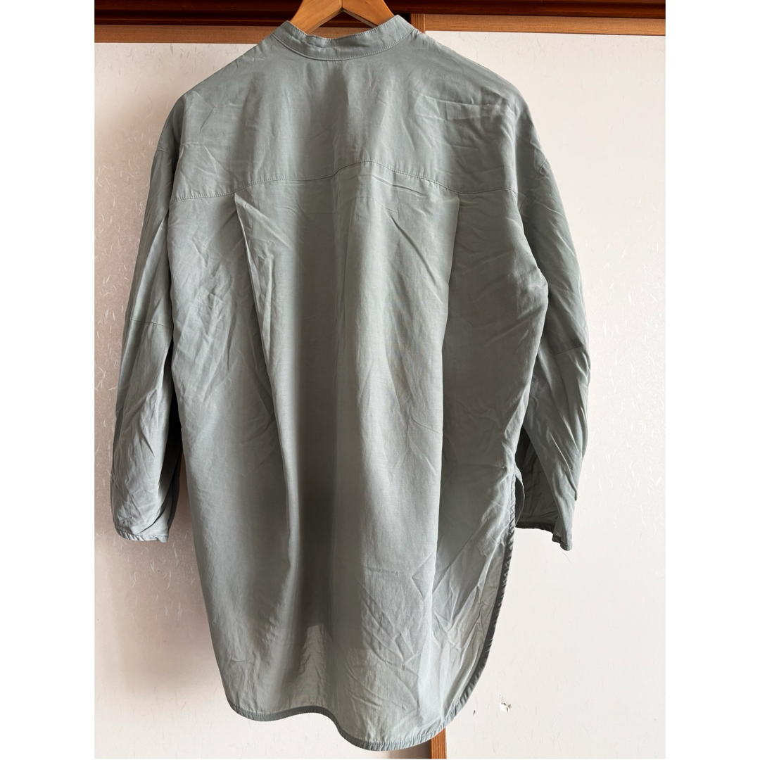 BEARDSLEY - 未使用近 パールボタン袖バルーンシャツ 定価24,200 BEARDSLEY - 未使用近 パールボタン袖バルーンシャツ 定価24,200