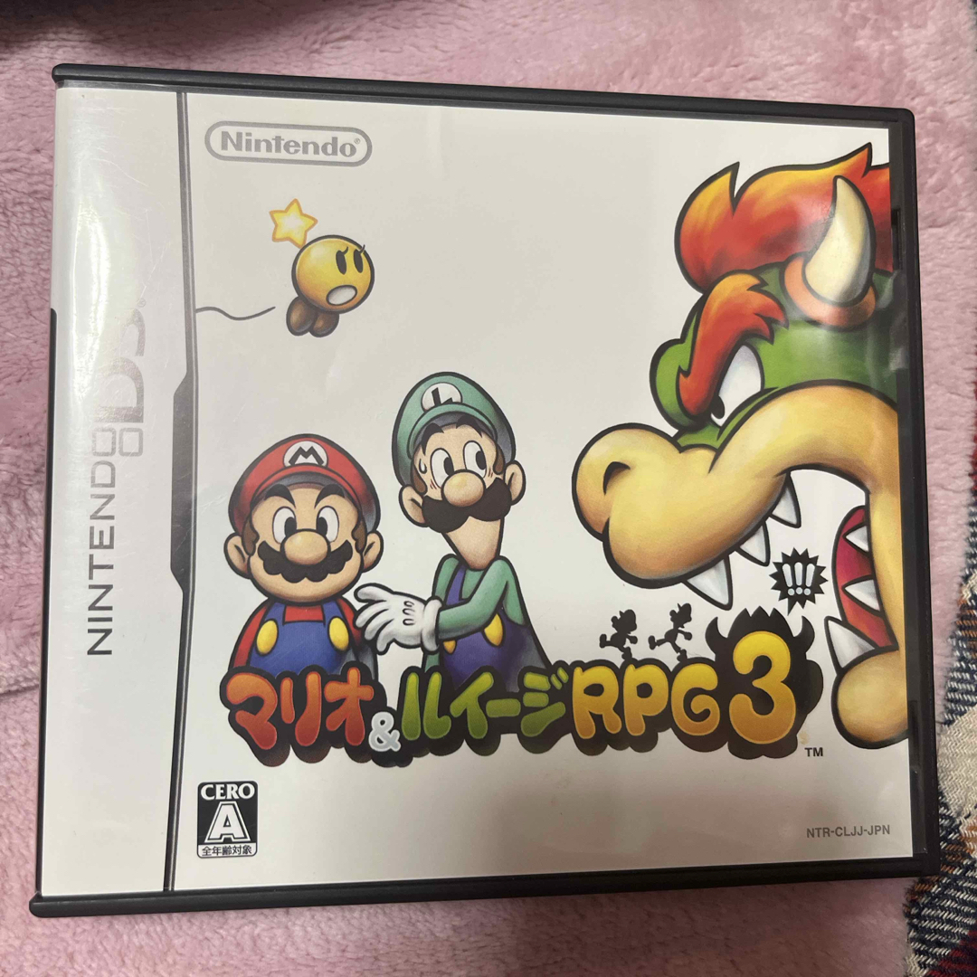 任天堂(ニンテンドウ)のマリオ&ルイージRPG3!!! エンタメ/ホビーのゲームソフト/ゲーム機本体(携帯用ゲームソフト)の商品写真