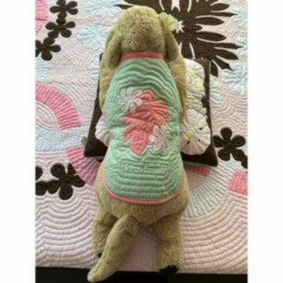 ［正規品］ペット服♡モンステラ♡セルドングリーン♡リバーシブル♡ハワイアン(ペット服/アクセサリー)