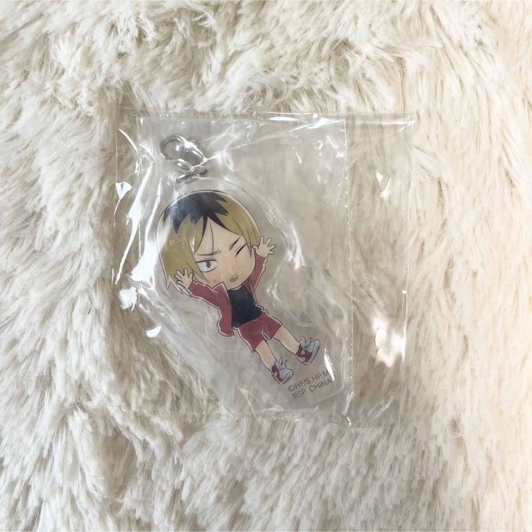 一番くじ ハイキュー I賞 ライバル校アクリルチャーム 孤爪研磨 エンタメ/ホビーのおもちゃ/ぬいぐるみ(キャラクターグッズ)の商品写真