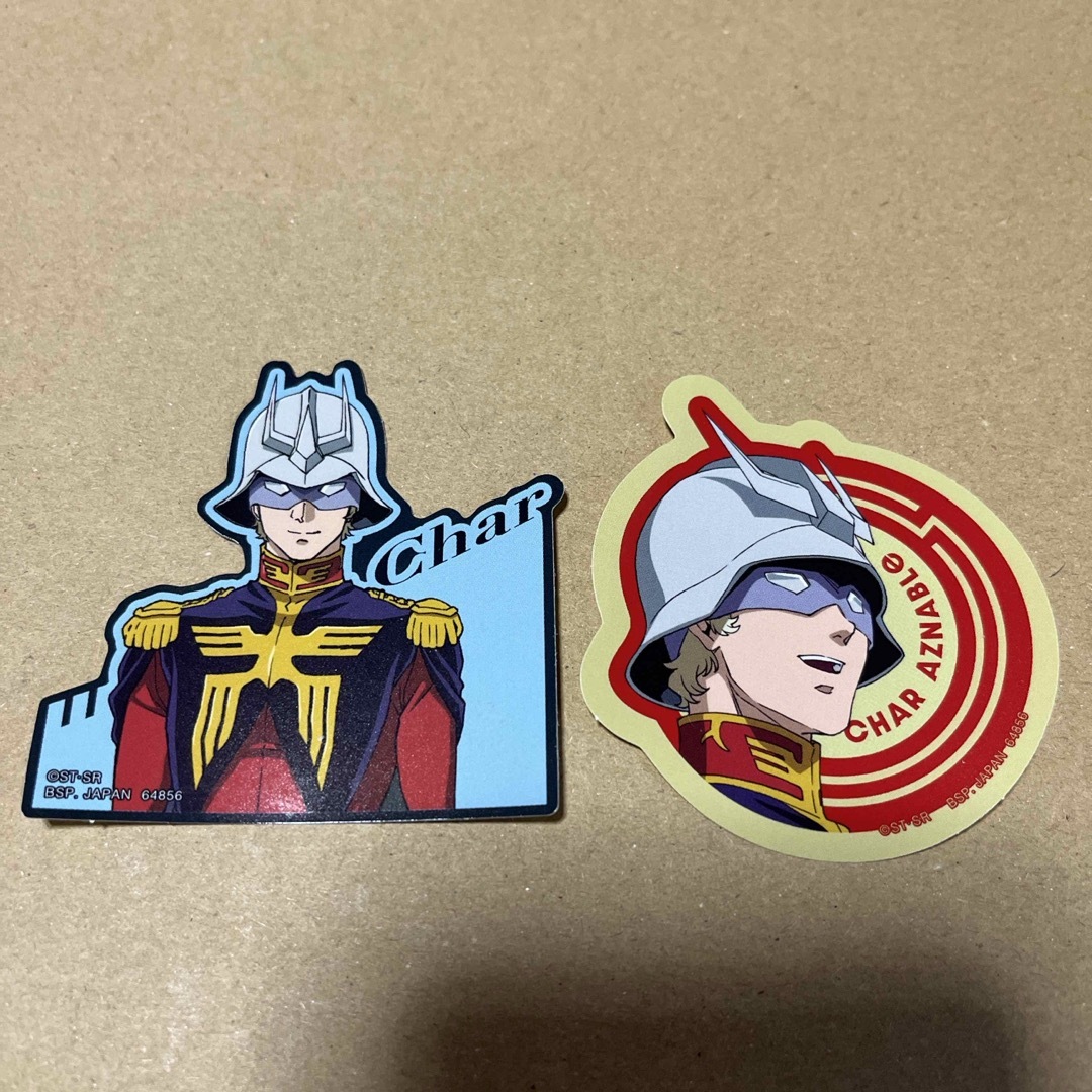 機動戦士ガンダム ジークアクス ステッカー シャア エンタメ/ホビーのアニメグッズ(その他)の商品写真