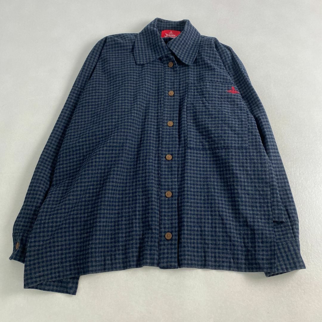 Vivienne Westwood - 美品　ヴィヴィアンウエストウッドレッドレーベル　ブラウス　近年タグ　現行