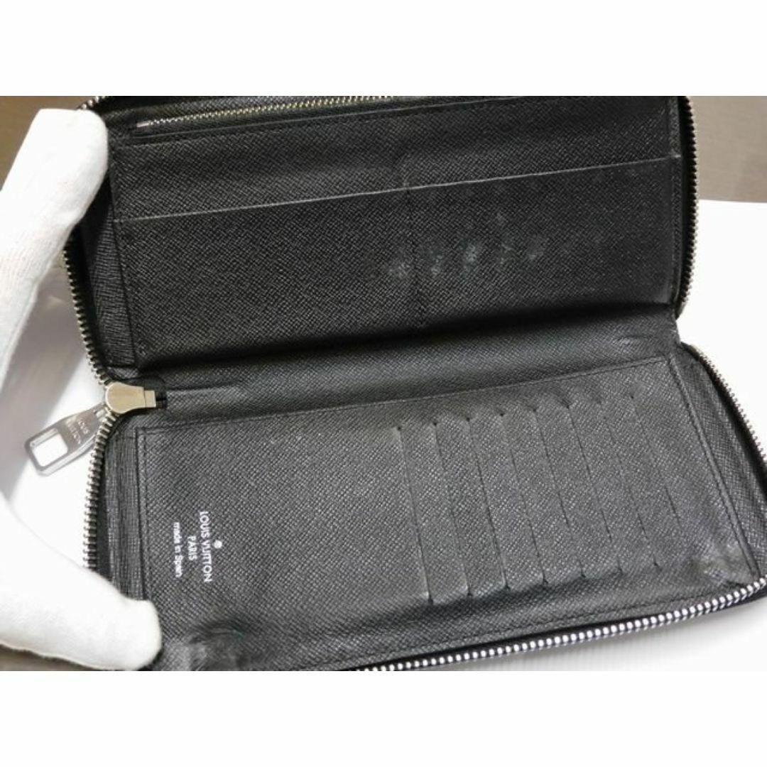 LOUIS VUITTON(ルイヴィトン)のヴィトン 財布 ■ N63095 CA4165 ジッピーウォレット ヴェルティカル ダミエ グラフィット ラウンドファスナー 長財布 Louis Vuitton □7E  メンズのファッション小物(長財布)の商品写真