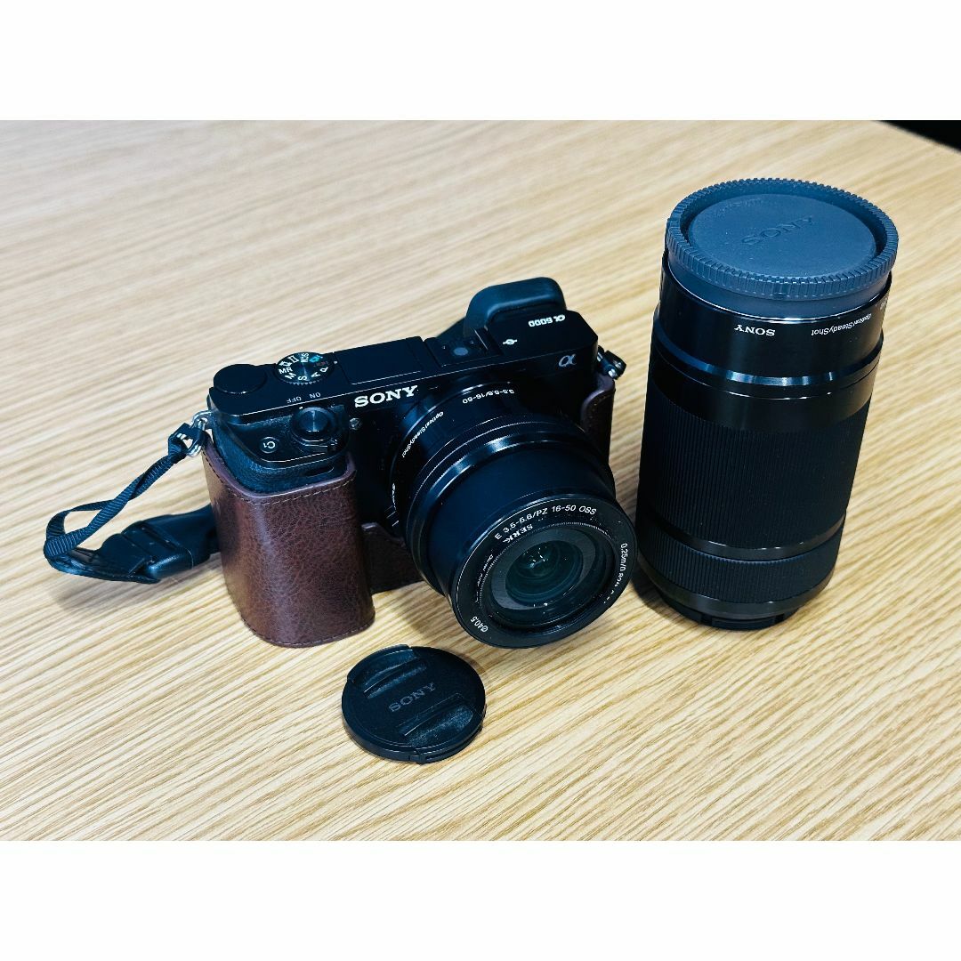 【美品】SONY α6000 ブラック ミラーレス一眼