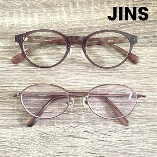 ジンズ(JINS)のJINS 眼鏡2本セット メガネフレーム(サングラス/メガネ)