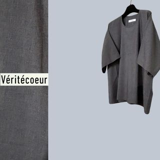 ヴェリテクール(Veritecoeur)のVeritecoeur LTD-083 プルオーバー(カットソー(半袖/袖なし))