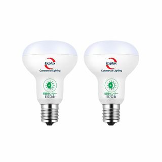 明暗センサー LEDレフ電球 (人体検知機能なし) E17口金 50W相当 60(その他)