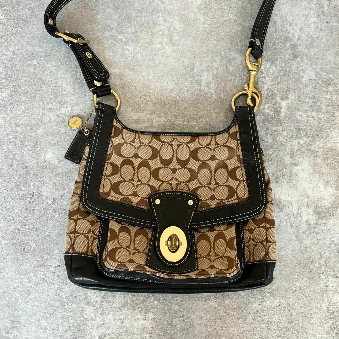ショルダーバッグ COACH - COACH Legacy Shoulder Bag Turn Lock y2k