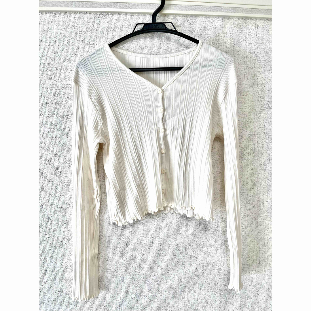 ZARA(ザラ)のトップス カットソー カーディガン レディースのトップス(カットソー(長袖/七分))の商品写真