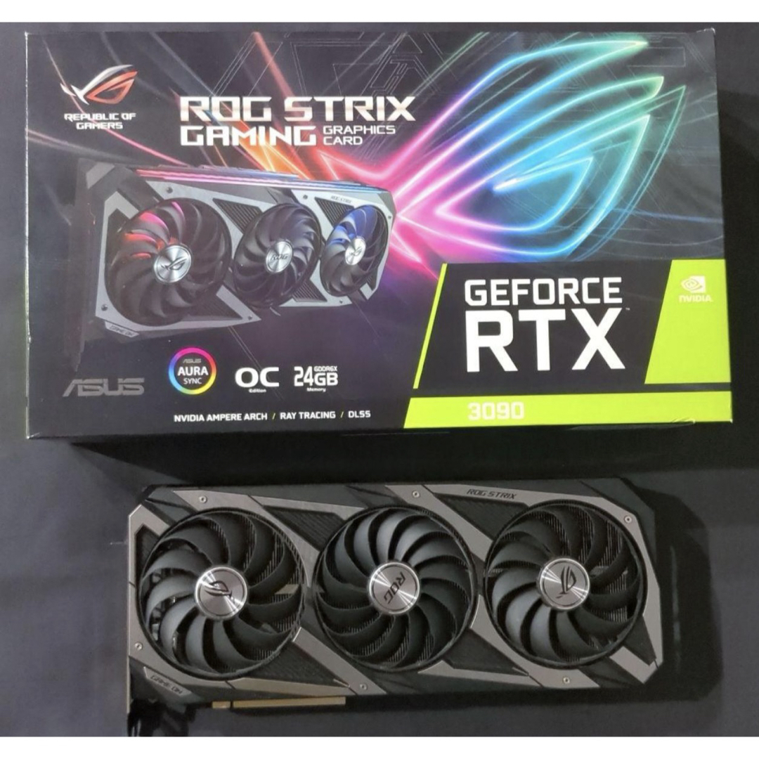 ASUS ROG STRIX GeForce RTX 3090 スマホ/家電/カメラのPC/タブレット(PCパーツ)の商品写真