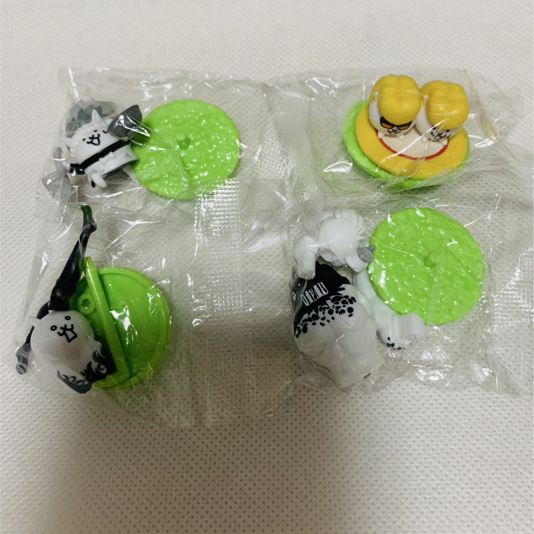 チョコサプ にゃんこ大戦争 4個セット エンタメ/ホビーのフィギュア(ゲームキャラクター)の商品写真