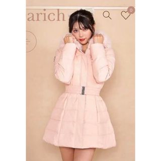 ダーリッチ(Darich)のダーリッチ レディミディダウンコート ピンク(ダウンジャケット)