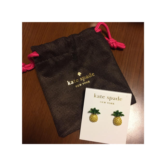 kate spade new york(ケイトスペードニューヨーク)のパイナップルピアス ♡ レディースのアクセサリー(ピアス)の商品写真