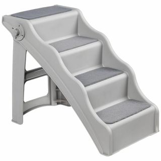 【在庫セール】ベーシック ペット用 折り畳み式ステップ 階段 60.7 x 40(犬)