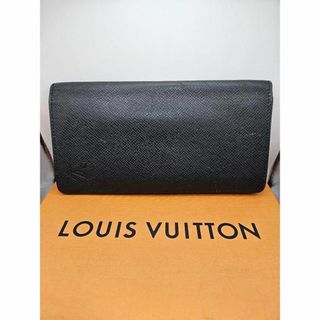 ルイヴィトン(LOUIS VUITTON)のルイヴィトン 長財布 ポルトフォイユ ロン M30541 タイガ ブラック(長財布)