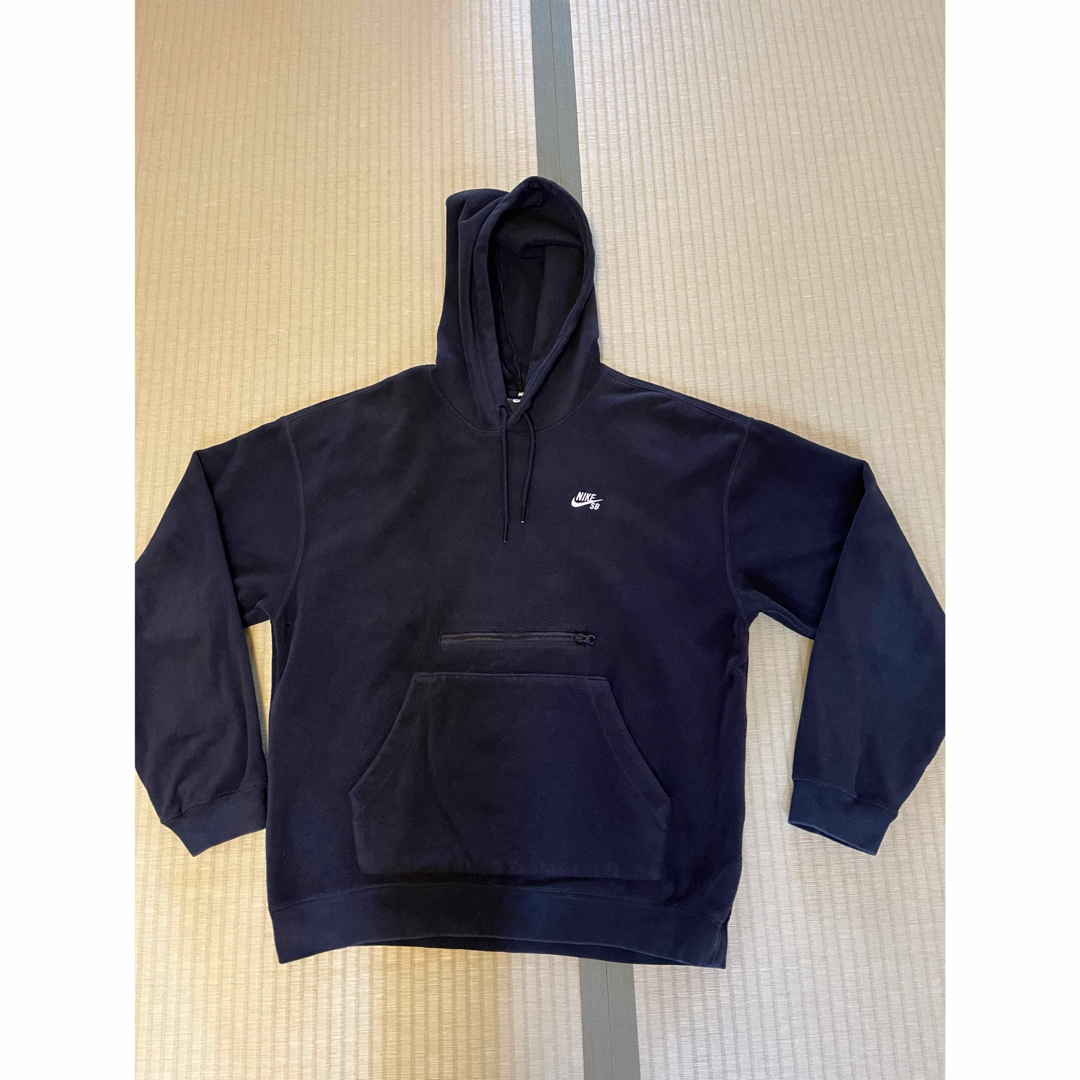 NIKE(ナイキ)のナイキSB フリースパーカー　ブラック、Mサイズ メンズのトップス(パーカー)の商品写真