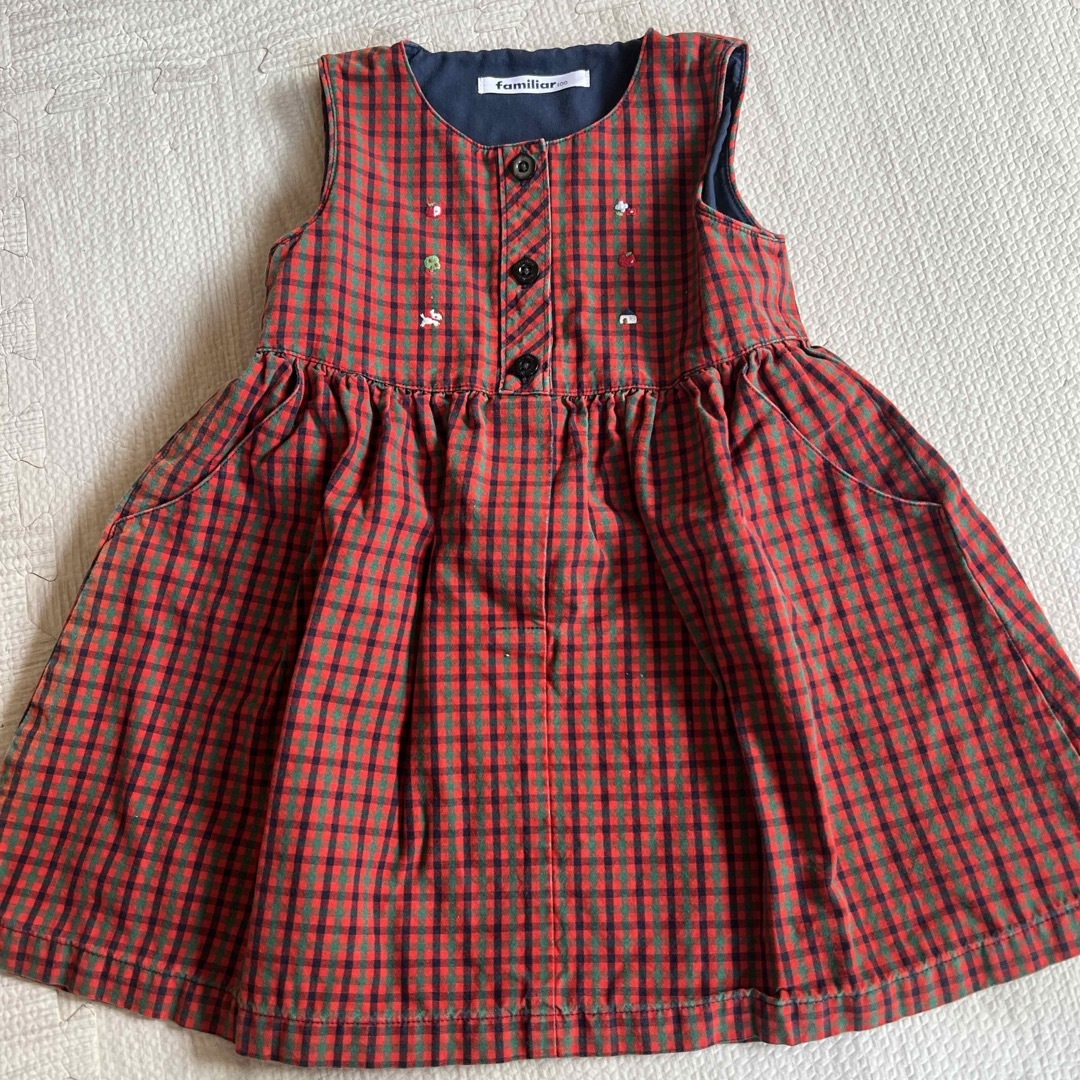 familiar(ファミリア)のファミリア　ワンピース キッズ/ベビー/マタニティのキッズ服女の子用(90cm~)(ワンピース)の商品写真
