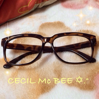 セシルマクビー(CECIL McBEE)のセシル 💓 ダテメ ふろく(サングラス/メガネ)